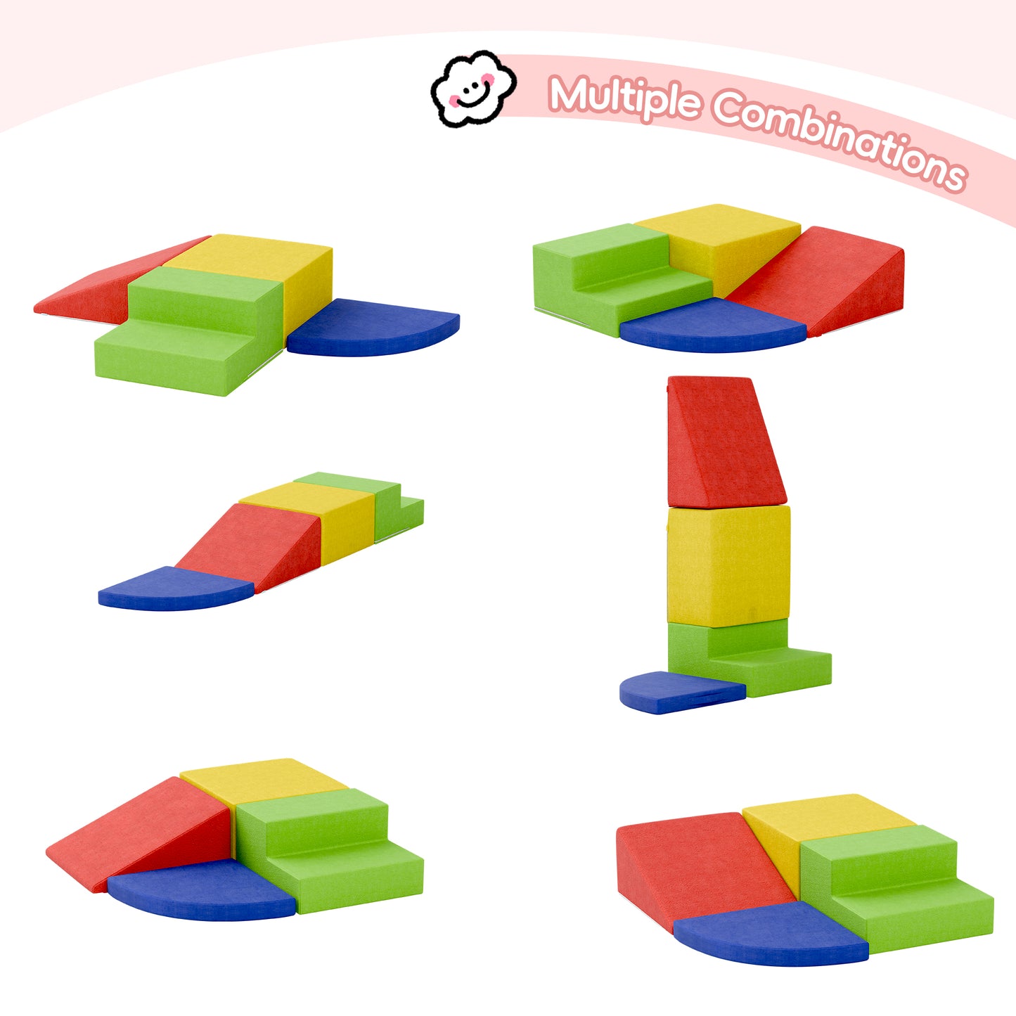 Tolead Climb Foam Blocks for Toddlers and Kids, New